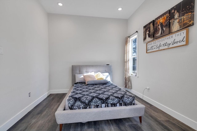 610 S Railroad Ave, Shepherd, TX 77371 - bedroom with wood finished floors and recessed lighting
