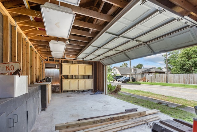 14202 Double Pine Dr, Houston, TX 77015 - view of garage