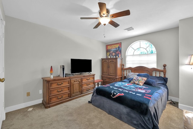 4723 Cashel Castle Dr, Houston, TX 77069 - bedroom featuring carpet flooring and ceiling fan
