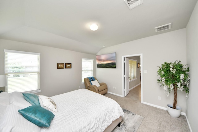 29530 Patricias Way, Katy, TX 77494 - bedroom featuring carpet floors and vaulted ceiling