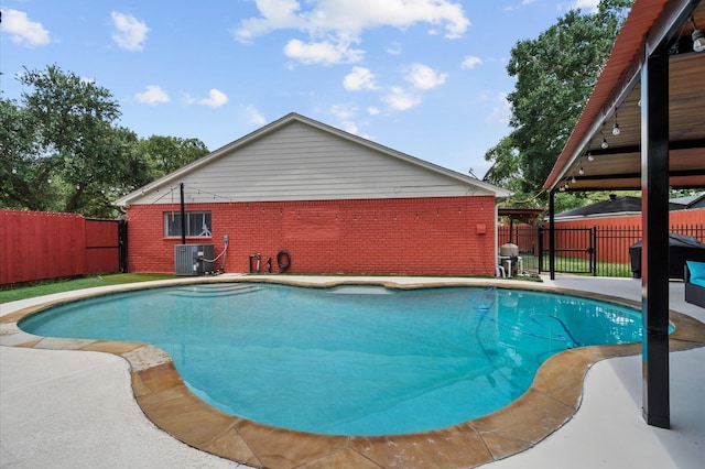 706 Geronimo Ct, Katy, TX 77450 - view of pool with a fenced backyard and a patio