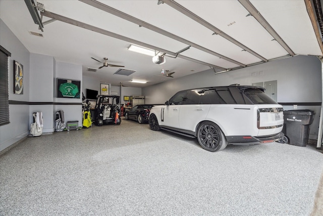 3319 Bridgeberry Ln, Houston, TX 77082 - garage featuring a garage door opener