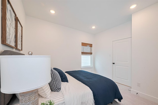 2710 Bostic St, Houston, TX 77093 - carpeted bedroom featuring recessed lighting