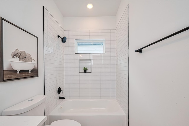 2710 Bostic St, Houston, TX 77093 - bathroom featuring shower / bathtub combination and vanity