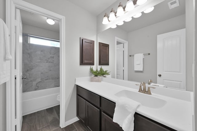 13310 Hidden Valley Dr, Montgomery, TX 77356 - full bath with vanity and  shower combination