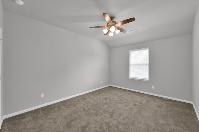 13310 Hidden Valley Dr, Montgomery, TX 77356 - carpeted spare room featuring ceiling fan and baseboards