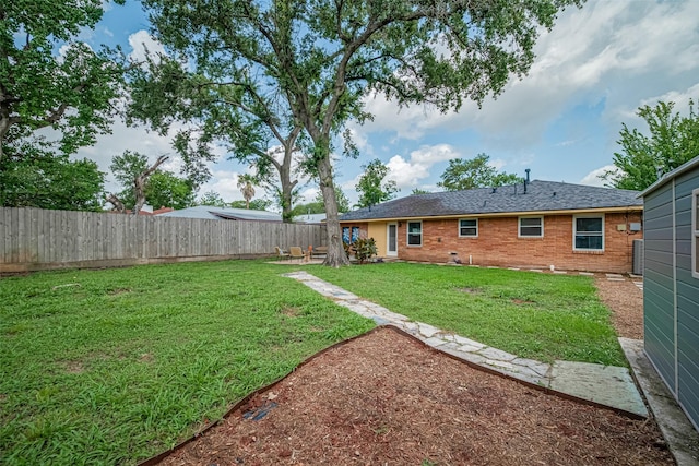 5123 Saxon Dr, Houston, TX 77092 - view of fenced backyard