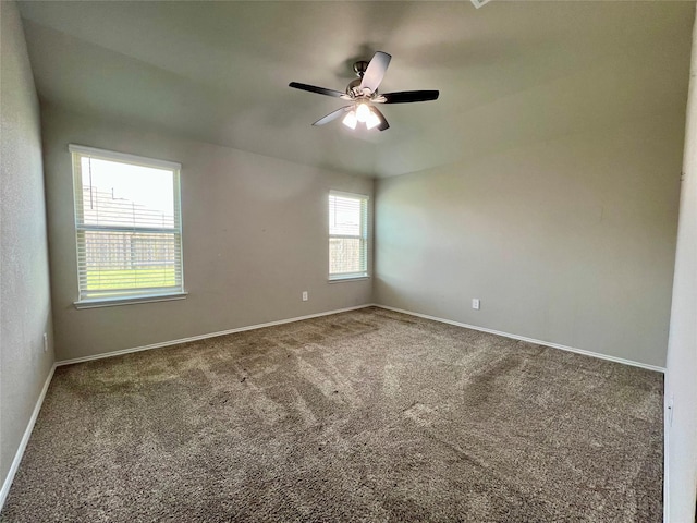 21540 Rustic Elm Dr, New Caney, TX 77357 - unfurnished room with carpet flooring and a ceiling fan