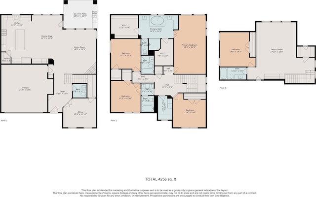 8325 Barberry Branch St, Houston, TX 77055 - view of floor plan / room layout