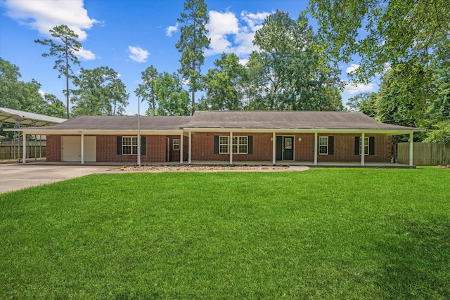 1503 Briar Cliff St, Conroe, TX 77385 - ranch-style house featuring brick siding and concrete driveway
