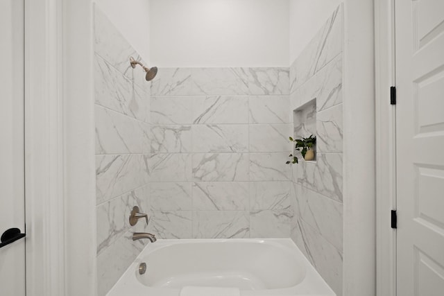 24914 Heather Glade Trl, Tomball, TX 77375 - full bath featuring washtub / shower combination