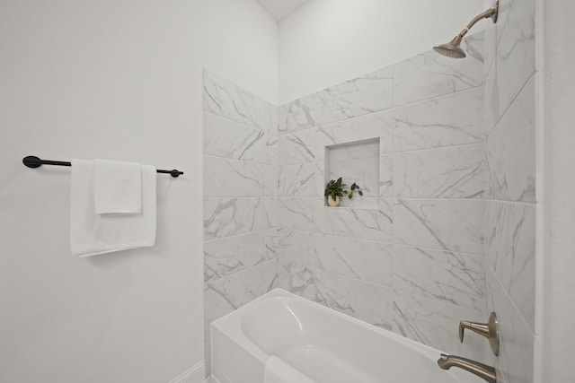 24914 Heather Glade Trl, Tomball, TX 77375 - bathroom featuring shower / bath combination