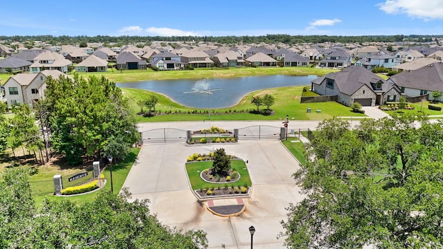 24914 Heather Glade Trl, Tomball, TX 77375 - aerial view of residential area featuring a nearby body of water