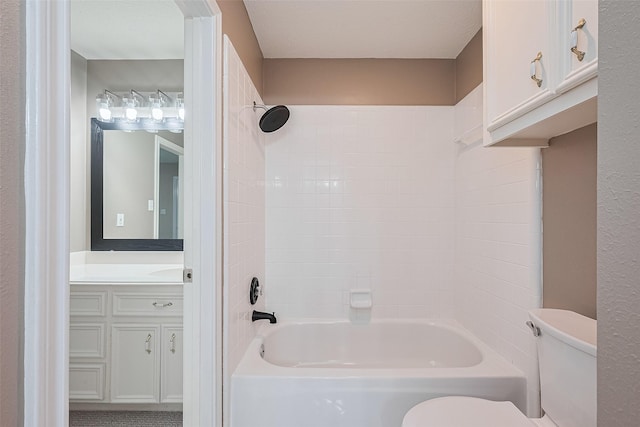 6018 Rapid Creek Ct, Houston, TX 77345 - full bathroom featuring vanity and bathing tub / shower combination