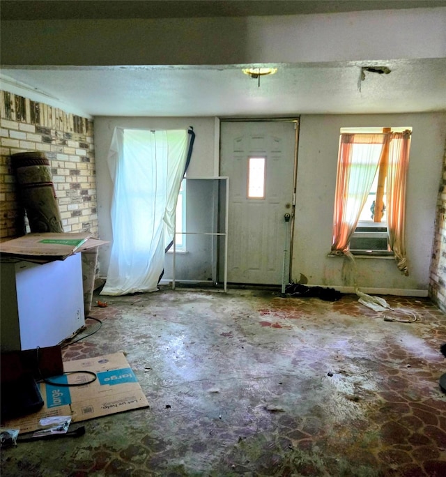 700 W 19th St, Port Arthur, TX 77640 - entrance foyer with cooling unit