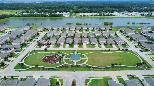 2702 Urban Glen Ct, Houston, TX 77038 - aerial view of property's location featuring a nearby body of water and nearby suburban area