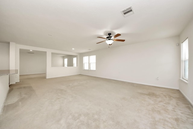 2702 Urban Glen Ct, Houston, TX 77038 - unfurnished room featuring a ceiling fan and light colored carpet