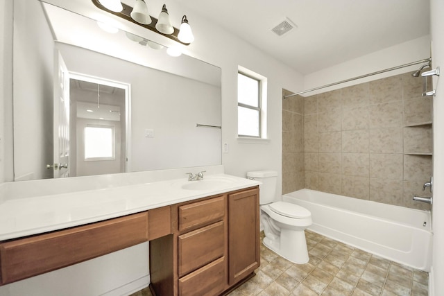 2702 Urban Glen Ct, Houston, TX 77038 - bathroom with vanity and  shower combination