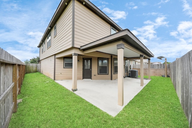 2702 Urban Glen Ct, Houston, TX 77038 - back of house featuring a fenced backyard and a patio