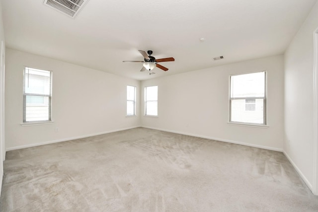 2702 Urban Glen Ct, Houston, TX 77038 - empty room with light colored carpet and a ceiling fan