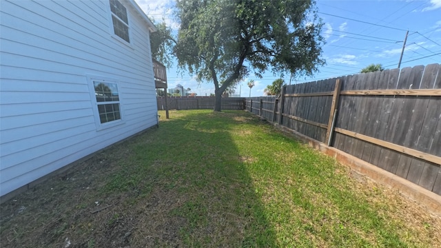6201 Heards Ln, Galveston, TX 77551 - view of fenced backyard