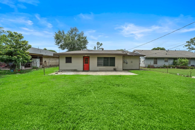 7421 Parker Rd, Houston, TX 77016 - back of house with a patio area and a fenced backyard