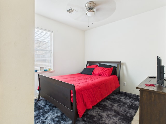 9439 Amethyst Glen Dr, Rosharon, TX 77583 - carpeted bedroom featuring ceiling fan