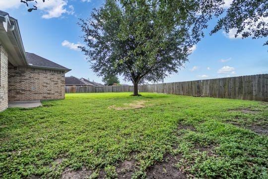 20607 Dademount Ct, Richmond, TX 77407 - view of fenced backyard