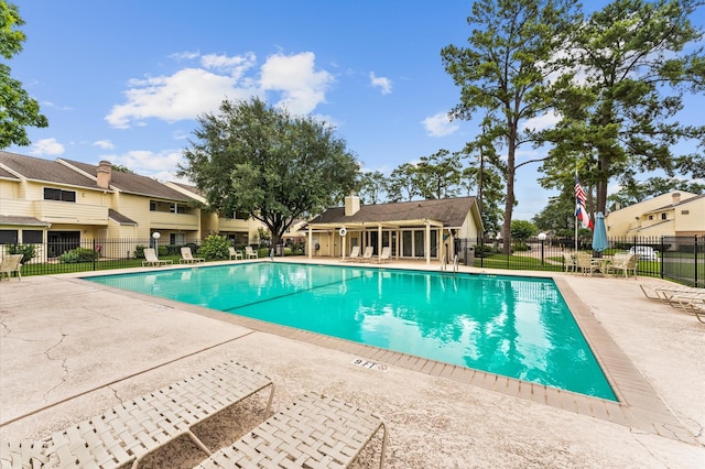 14555 Wunderlich Dr Unit 2602, Houston, TX 77069 - community pool with a patio