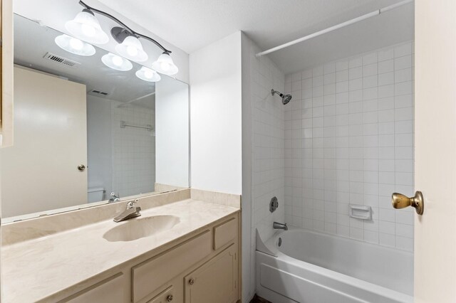 14555 Wunderlich Dr Unit 2602, Houston, TX 77069 - full bathroom featuring vanity and bathing tub / shower combination