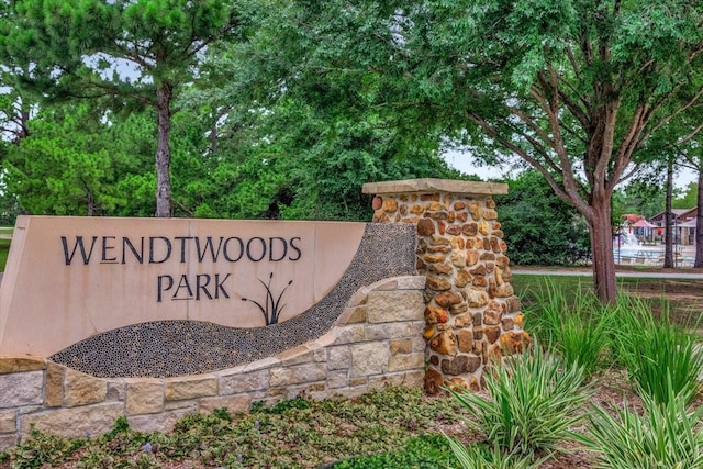 23 N Wheatleigh Dr, Tomball, TX 77375 - view of community sign