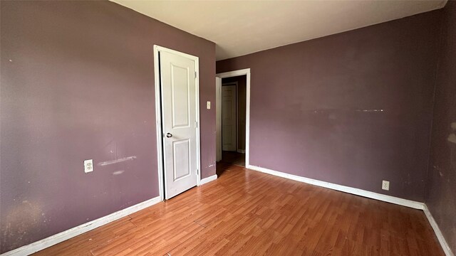 7338 Hurtgen Forest Rd, Houston, TX 77033 - spare room featuring light wood finished floors and baseboards