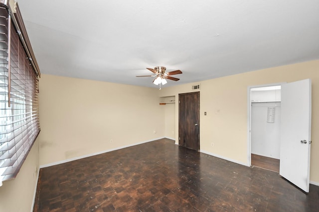 7655 Bellerive Dr Unit 3, Houston, TX 77036 - spare room with ceiling fan and baseboards
