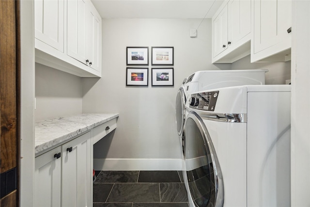 1014 E 25th St, Houston, TX 77009 - laundry room with independent washer and dryer and cabinet space