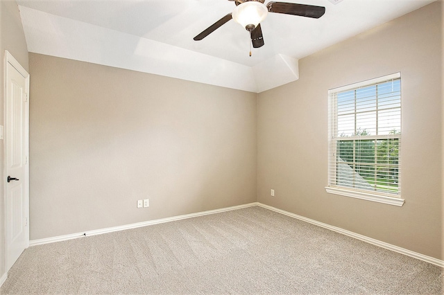 20226 Overland Hills Ln, Cypress, TX 77433 - carpeted spare room with ceiling fan and baseboards