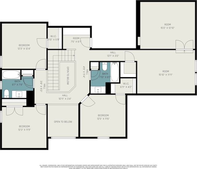 20226 Overland Hills Ln, Cypress, TX 77433 - view of home floor plan