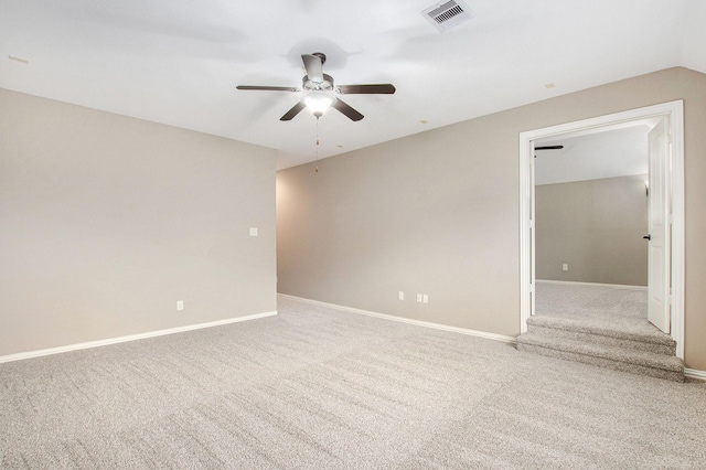 20226 Overland Hills Ln, Cypress, TX 77433 - spare room featuring ceiling fan and carpet flooring