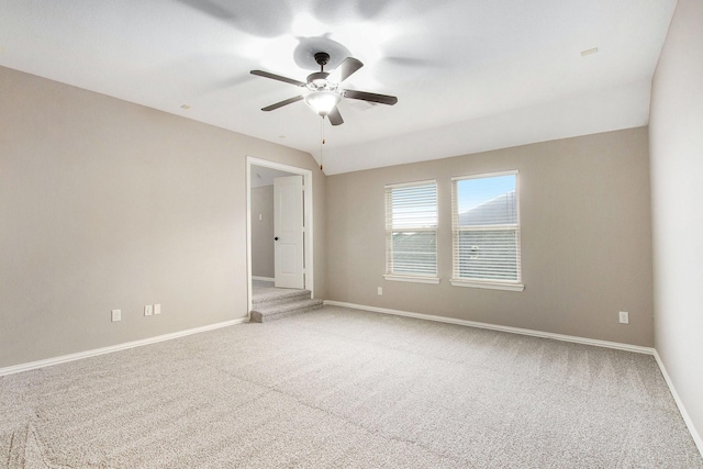 20226 Overland Hills Ln, Cypress, TX 77433 - spare room with a ceiling fan and carpet