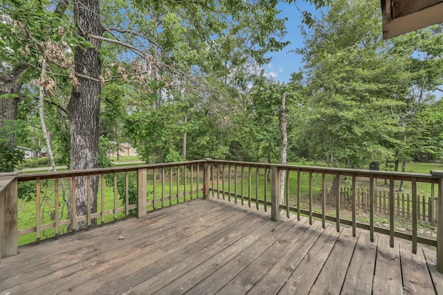 17230 Pioneer Trl, Conroe, TX 77302 - view of deck