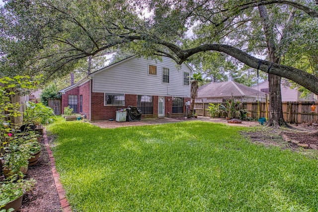 14715 Cobre Valley Dr, Houston, TX 77062 - rear view of house featuring brick siding