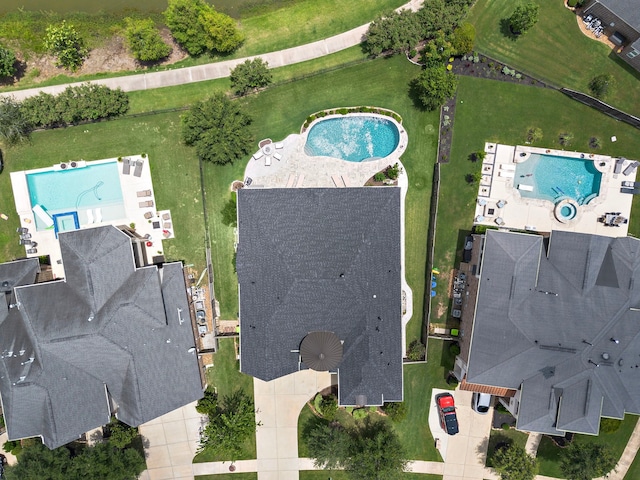 28106 Island Manor Ln, Fulshear, TX 77441 - aerial view of property's location with a pool