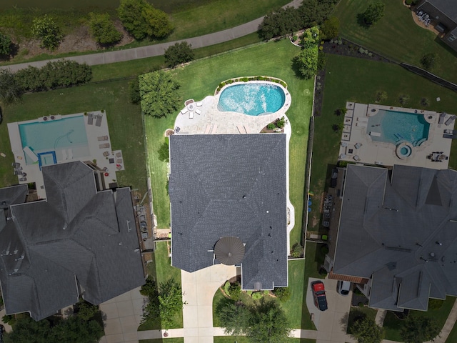 28106 Island Manor Ln, Fulshear, TX 77441 - aerial view of property's location with a pool area