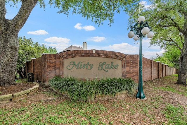 1123 Misty Lake Dr, Sugar Land, TX 77498 - view of community sign