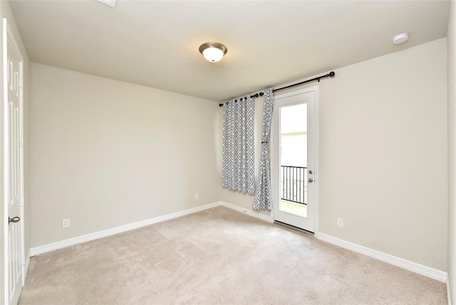 9428 Caddo Ridge Ln, Cypress, TX 77433 - unfurnished room with light carpet and a smoke detector