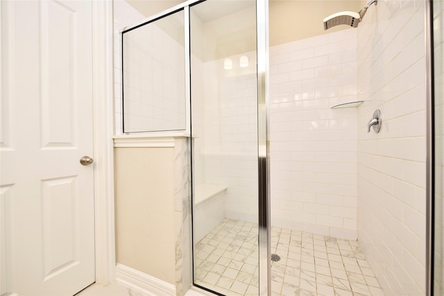 9428 Caddo Ridge Ln, Cypress, TX 77433 - bathroom with a stall shower