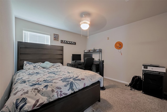 29626 Weber Way Ct, Katy, TX 77494 - carpeted bedroom with baseboards and ceiling fan