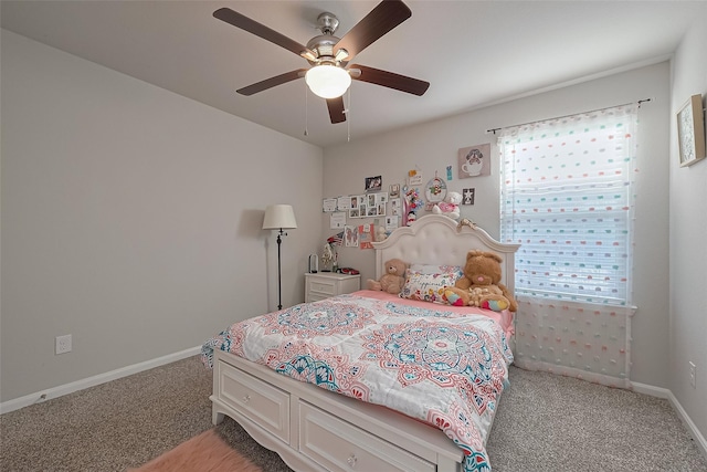 29626 Weber Way Ct, Katy, TX 77494 - bedroom with light carpet and ceiling fan