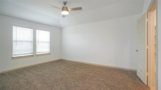 30106 Reagans Ranch Dr, Katy, TX 77494 - spare room featuring carpet flooring and a ceiling fan