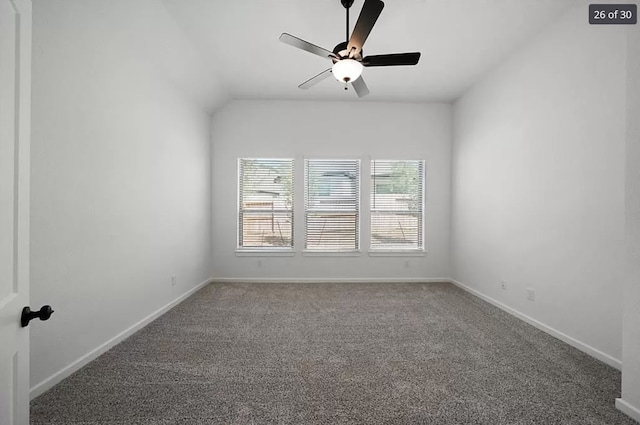 120 Lukewood Cir, Conroe, TX 77318 - carpeted empty room featuring a ceiling fan and baseboards