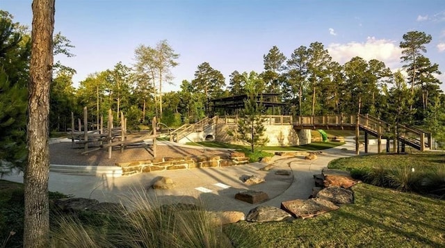 120 Lukewood Cir, Conroe, TX 77318 - view of property's community with stairs